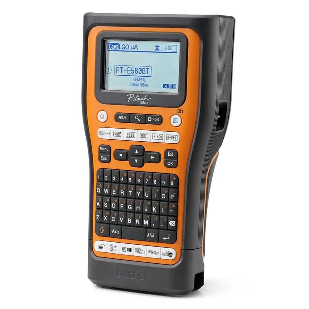 ROTULADORA BROTHER PT-E560BTVP LCD/ 3 LINEAS/ TECLADO QWERTY/ CORTE AUTOMATICO