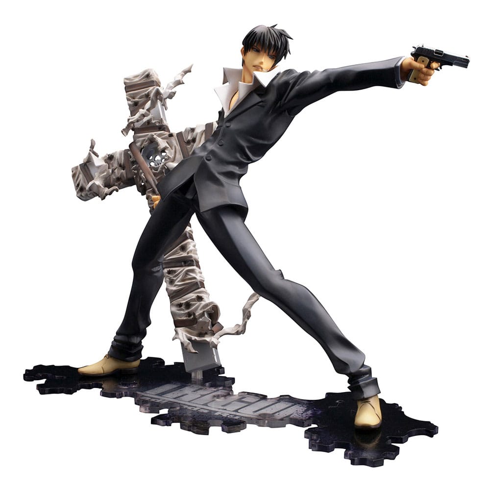 FIGURA KOTOBUKIYA TRIGUN BADLANDS RUMBLE ARTFX J WOLFWOOD 1/8
