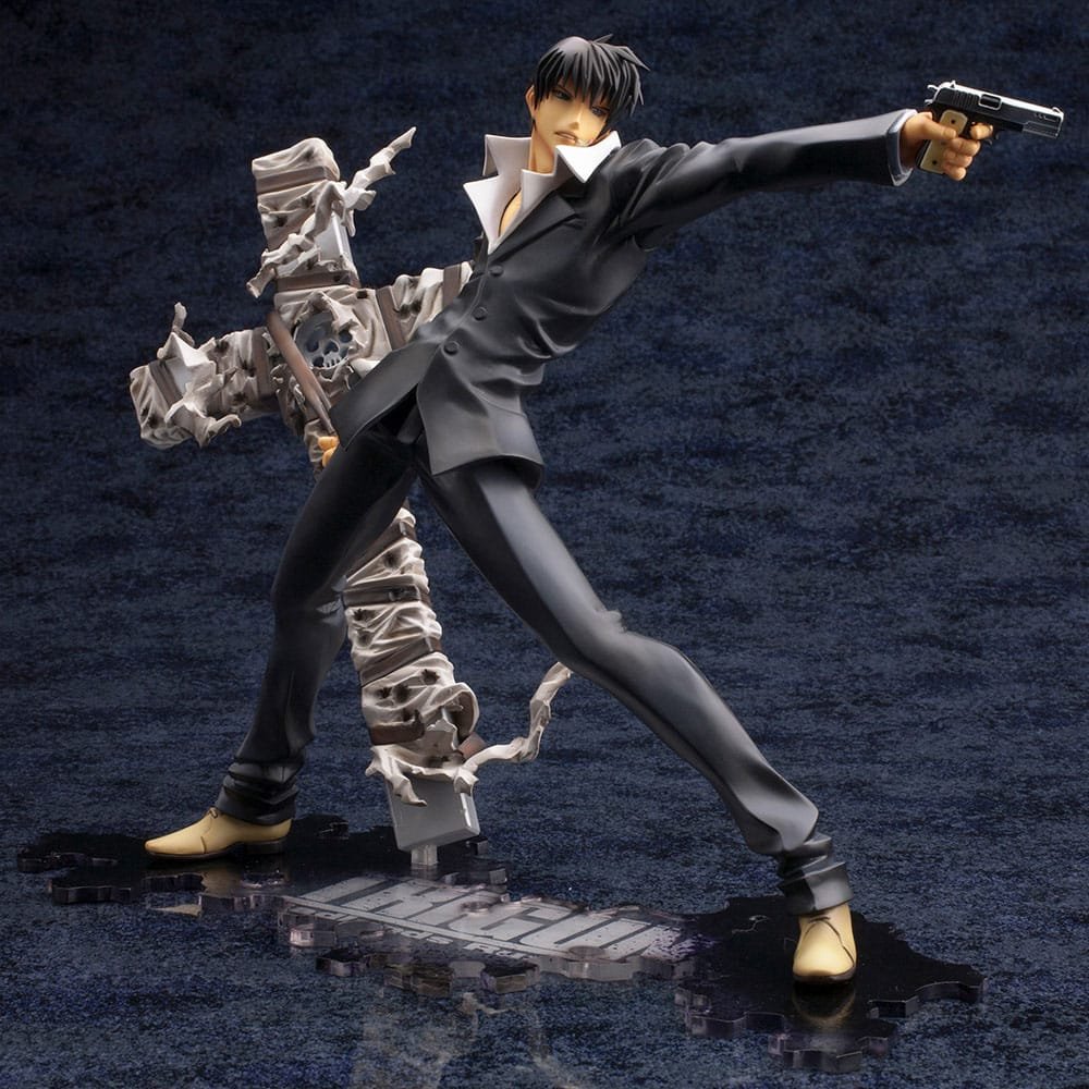 FIGURA KOTOBUKIYA TRIGUN BADLANDS RUMBLE ARTFX J WOLFWOOD 1/8