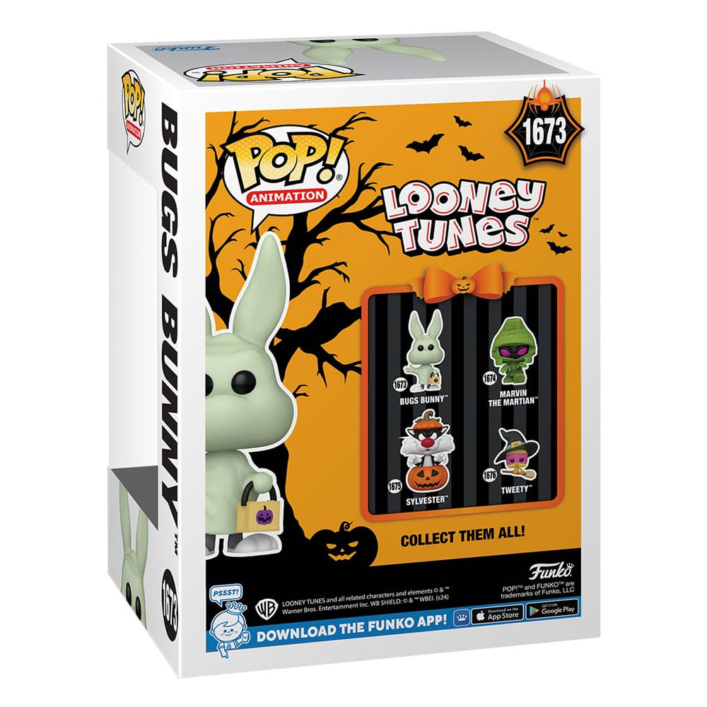 FUNKO POP LOONEY TUNES BUGS BUNNY FANTASMA HALLOWEEN