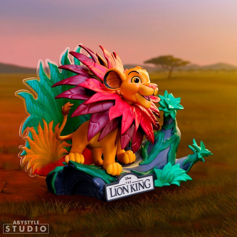 FIGURA ABYSTYLE DISNEY EL REY LEÓN SIMBA