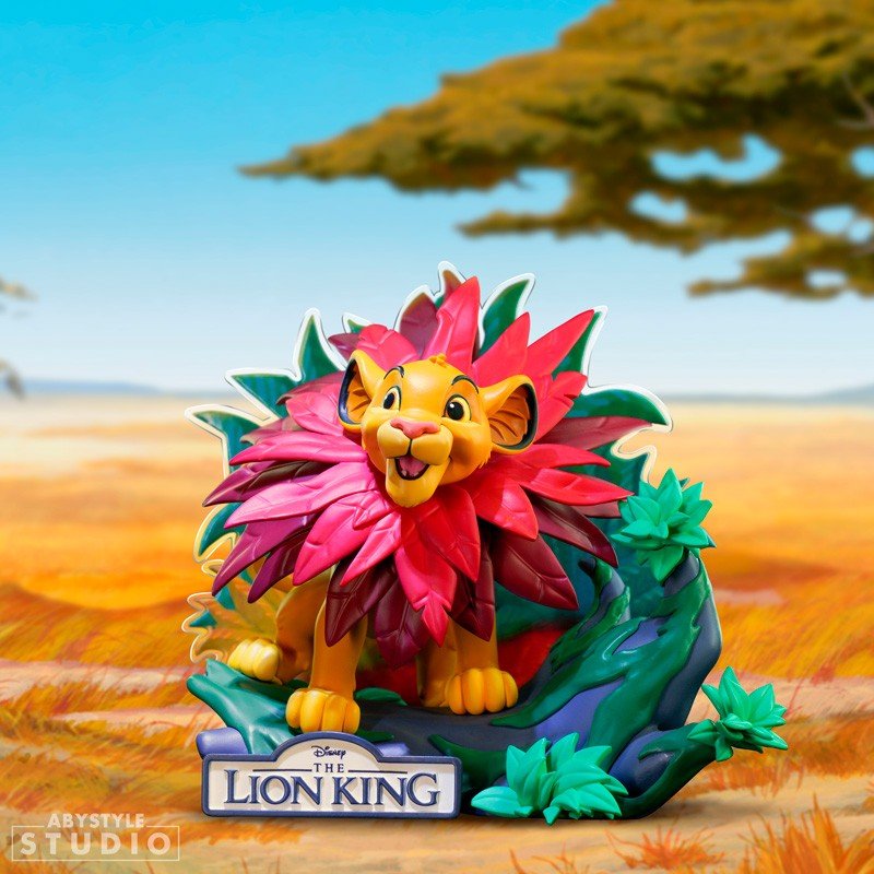 FIGURA ABYSTYLE DISNEY EL REY LEÓN SIMBA