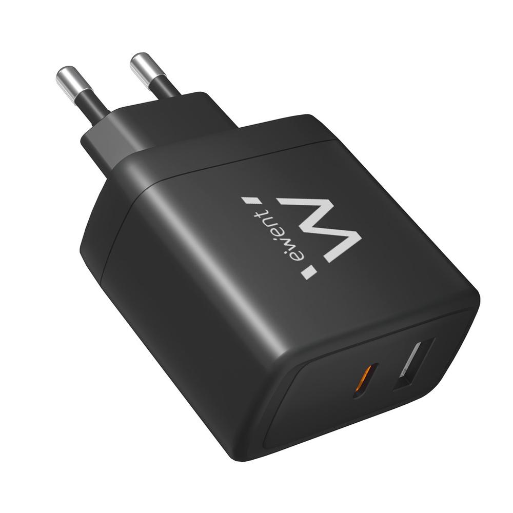 CARGADOR EWENT EW1330 65W USB TIPO A / USB TIPO C
