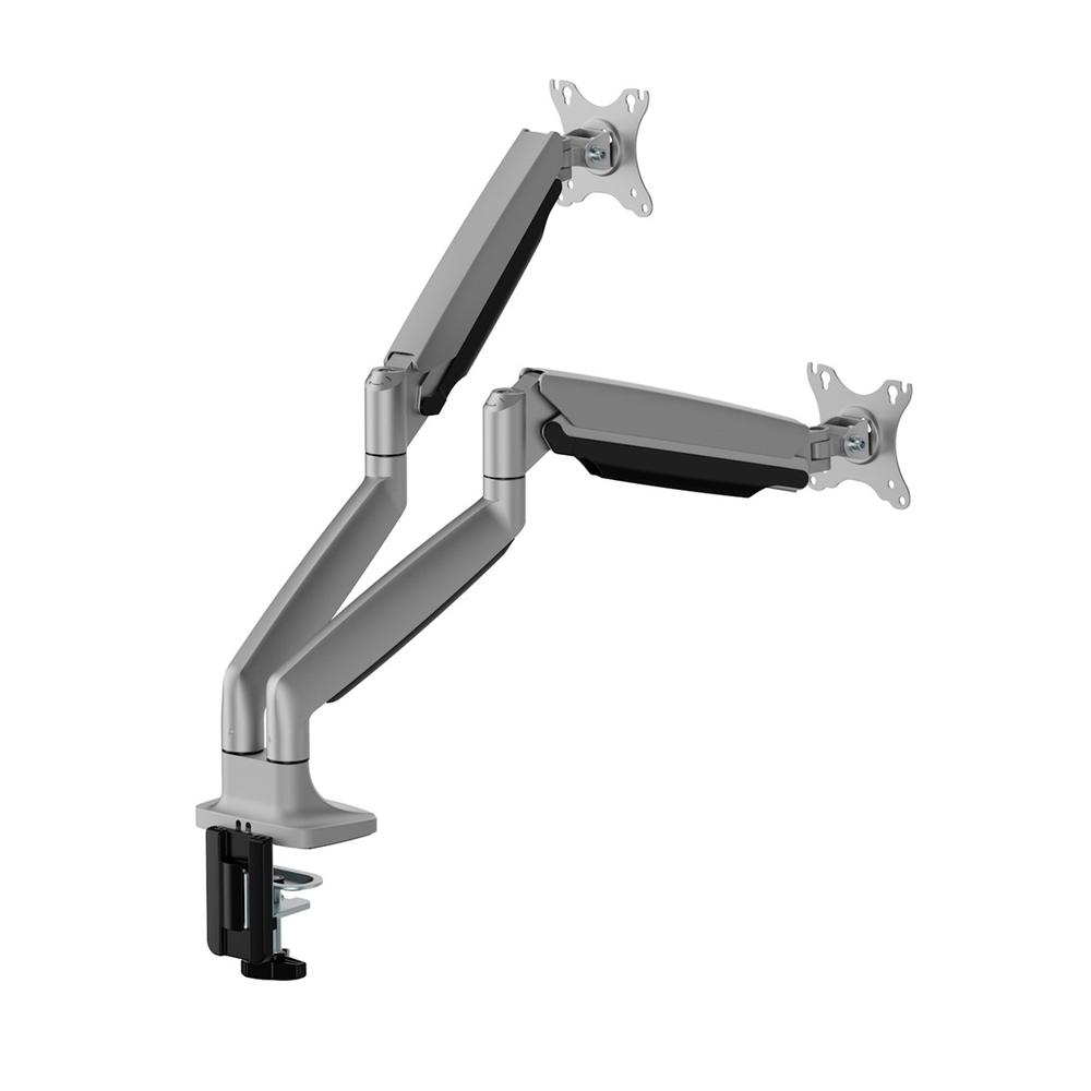SOPORTE MESA EWENT VESA HASTA 35" 100X100MM MAX 15KG 2 BRAZOS