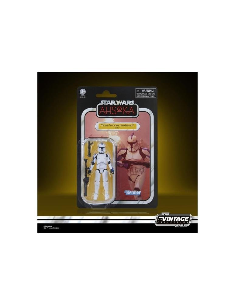 FIGURA HASBRO STAR WARS AHSOKA CLONE TROOPER LIEUTENAMENT