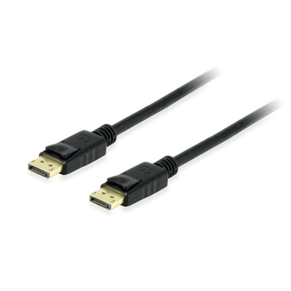 CABLE DISPLAYPORT 8K EQUIP 1M/ MACHO-MACHO/ NEGRO