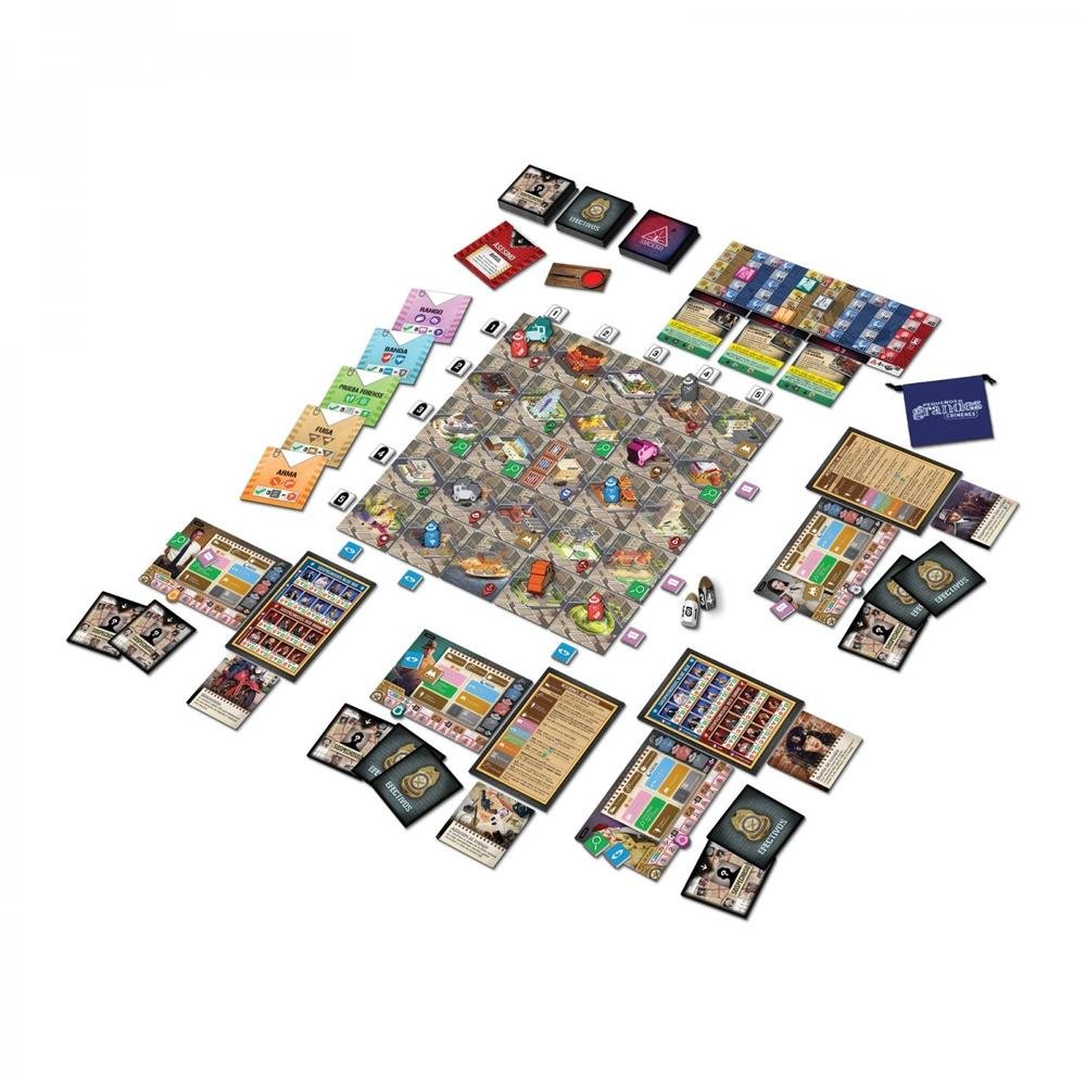 JUEGO DE MESA PEQUEÑOS GRANDES CRÍMENES