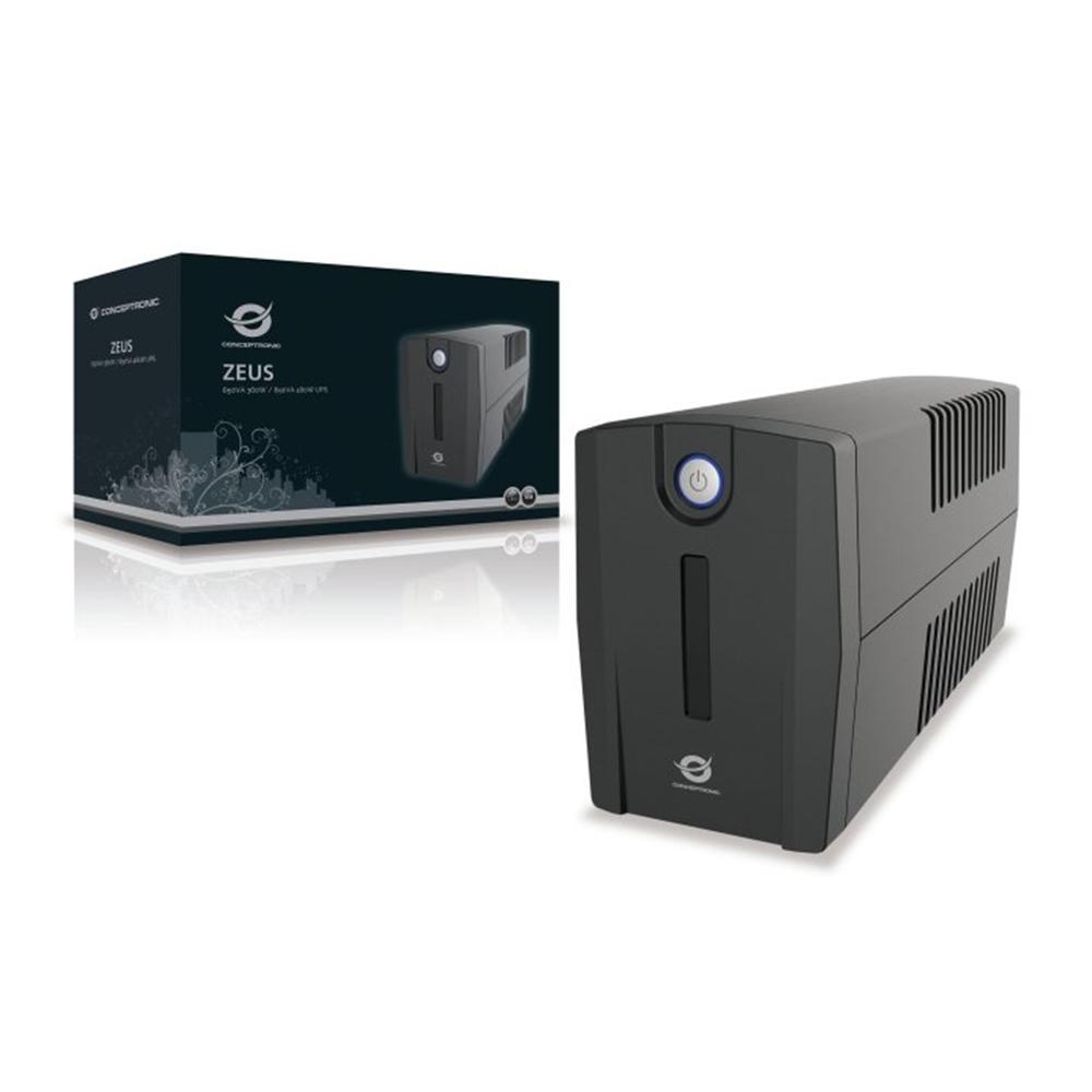 SAI CONCEPTRONIC UPS / 360W / 650VA / LINEA INTERACTIVA / 2 SALIDAS SHUCKO