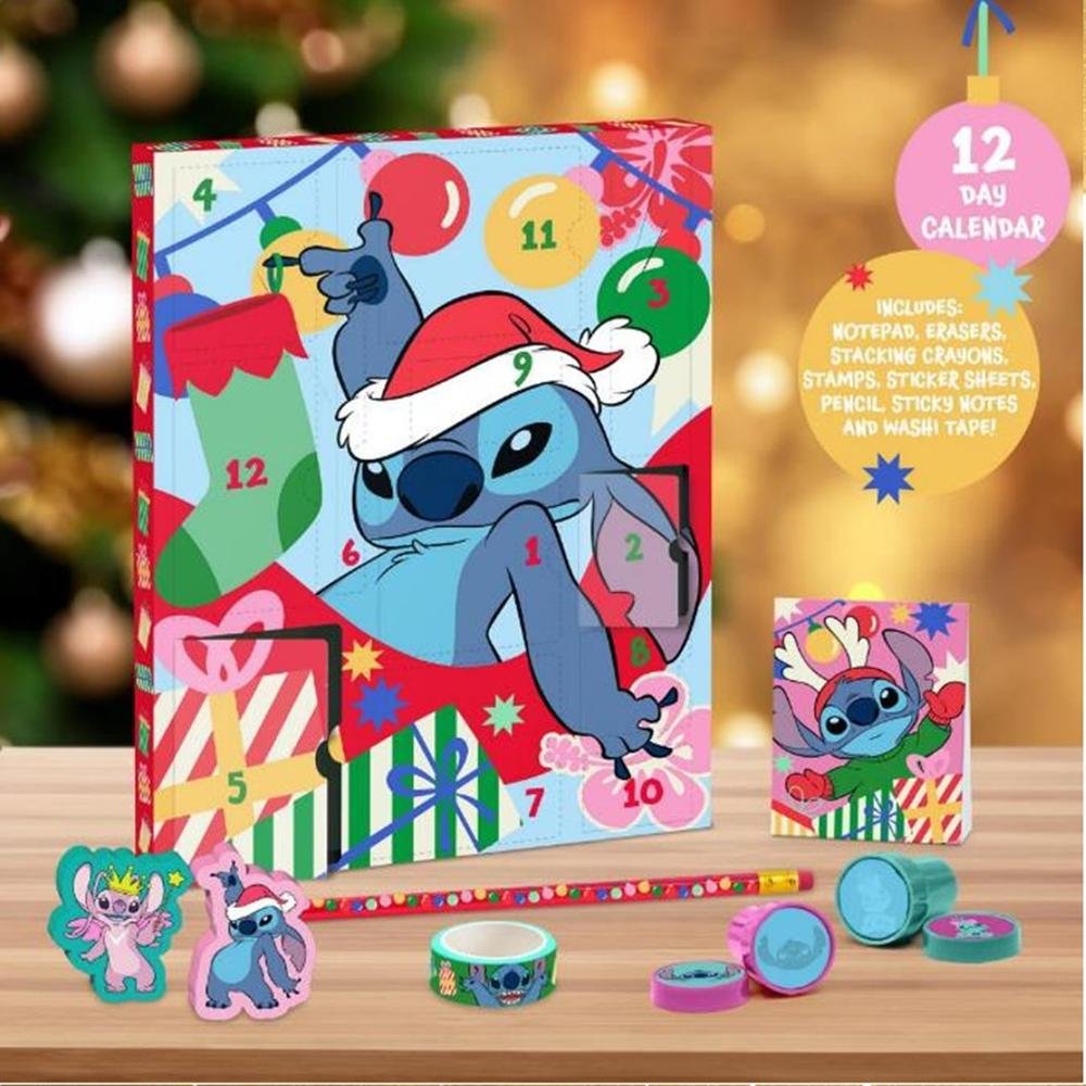 CALENDARIO DE ADVIENTO PALADONE DISNEY STITCH 12 DÍAS