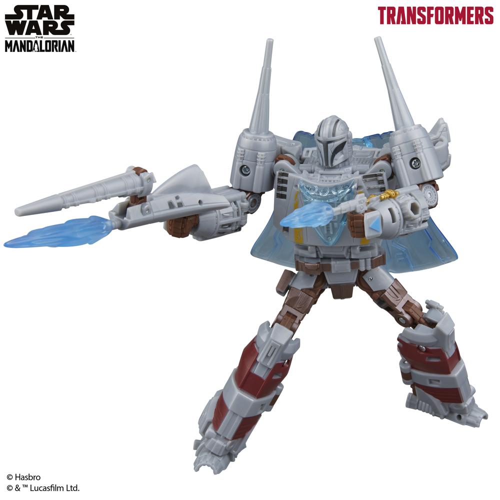 FIGURA HASBRO TRANSFORMERS STAR WARS THE MANDALORIAN