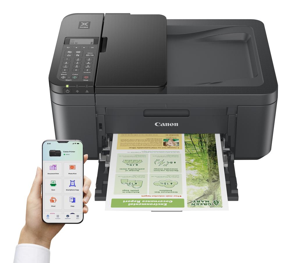MULTIFUNCION CANON PIXMA TR4755I INYECCION COLOR FAX A4 WIFI DUPLEX IMPRESION
