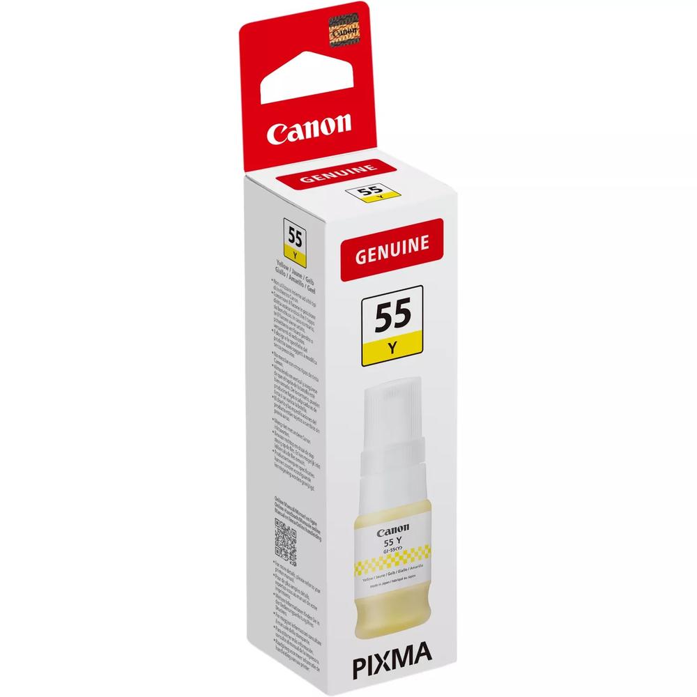 BOTELLA TINTA CANON GI-55 INK AMARILLO
