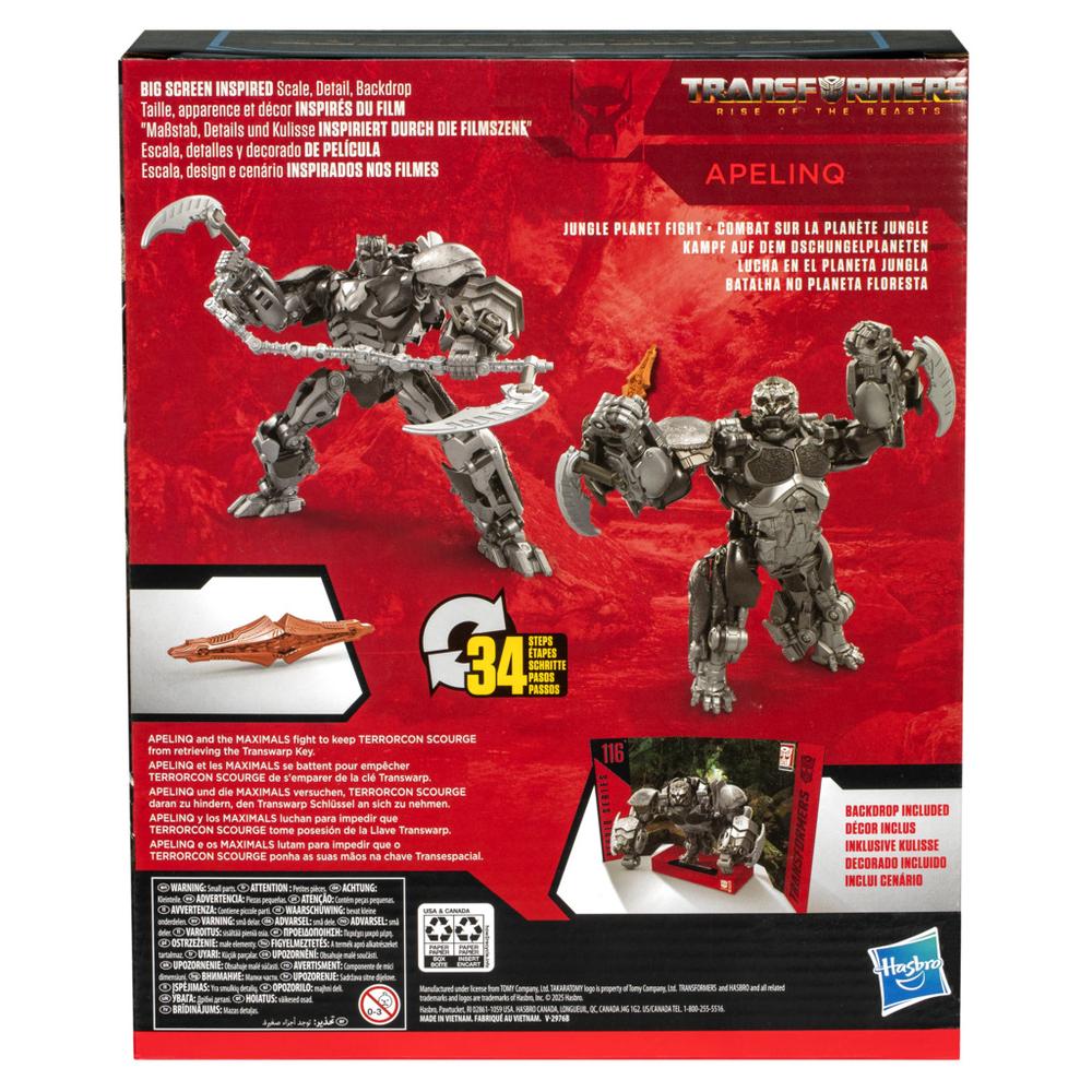 FIGURA HASBRO TRANSFORMERS RISE OF THE BEASTS APELINQ