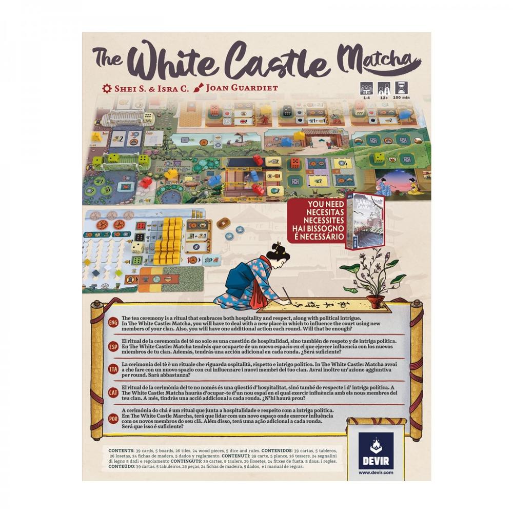 JUEGO DE MESA WHITE CASTLE MATCHA