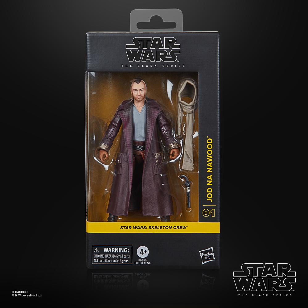 FIGURA HASBRO STAR WARS THE BLACK SERIES SKELETON CREW JOD NA NAWOOD