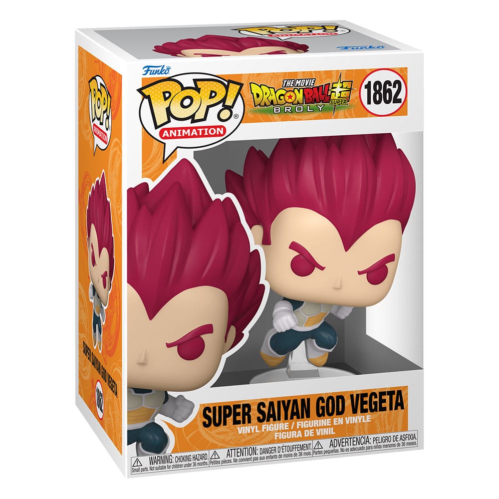 FUNKO POP DRAGON BALL BROLY SUPER SAIYAN GOD VEGETA