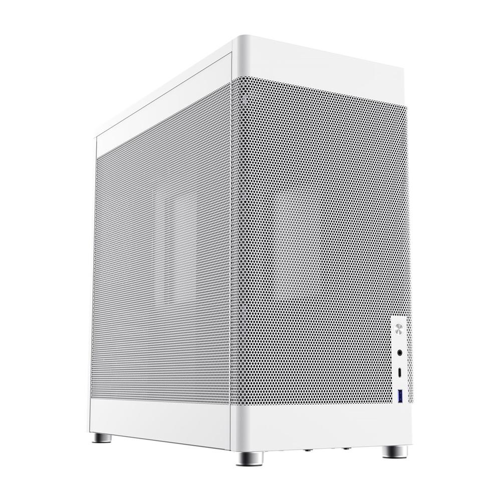 CAJA ORDENADOR GAMING COOLBOX MESH ATX MP1 BLANCO