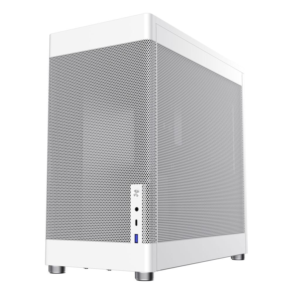 CAJA ORDENADOR GAMING COOLBOX MESH ATX MP1 BLANCO
