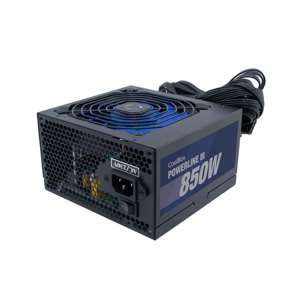 FUENTE DE ALIMENTACION COOLBOX POWERLINE III GAMING ATX 850W