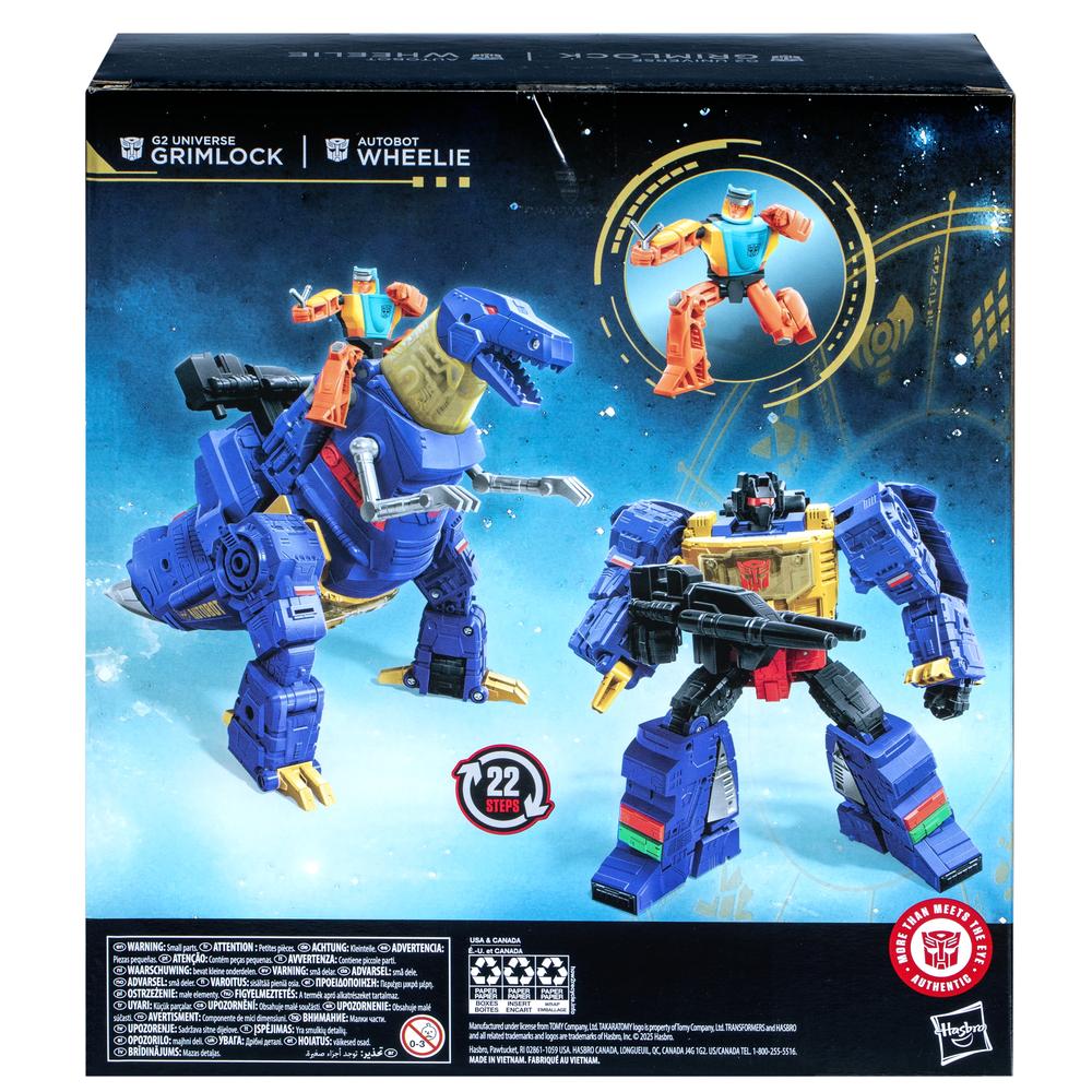 FIGURA HASBRO TRANSFORMERS AGE OF THE PRIMES G2 UNIVERSE GRIMLOCK AUTOBOT WHEELIE