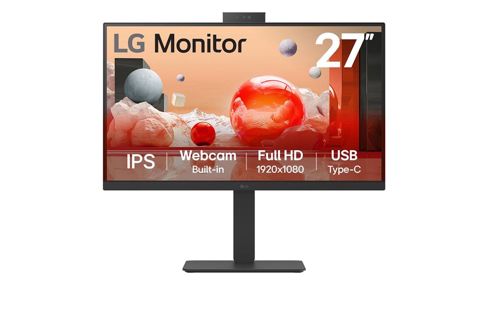 LED IPS LG 27BA850 27" FHD USB HDMI DISPLAYPORT REG. ALTURA ALTAVOCES CAM