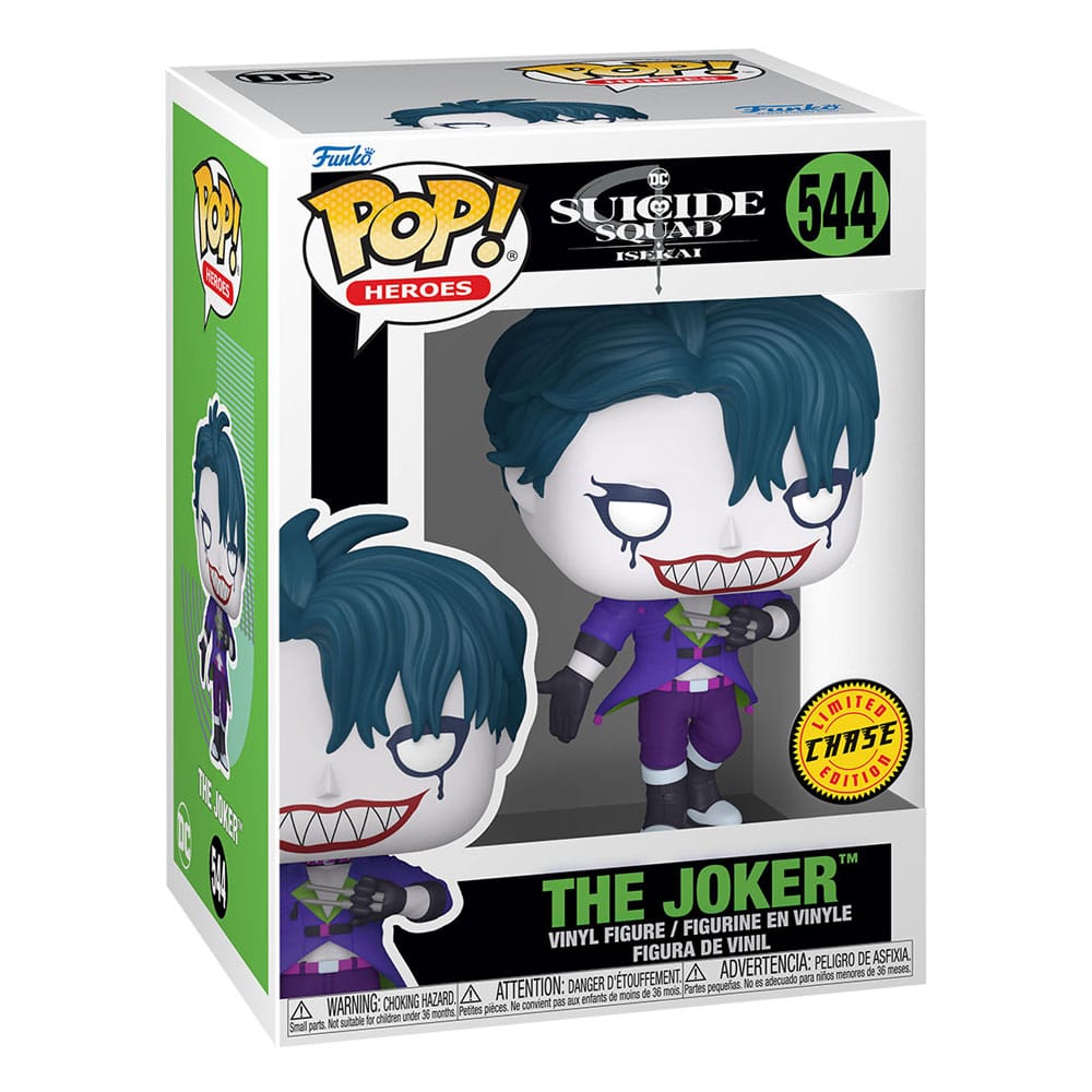 FUNKO POP SUICIDE SQUAD ISEKAI THE JOKER OPCION CHASE ALEATORIA