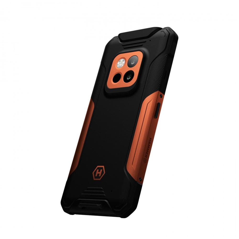 MOVIL RUGERIZADO HAMMER CONSTRUCTION 2 5G THERMAL 8/256GB NARANJA