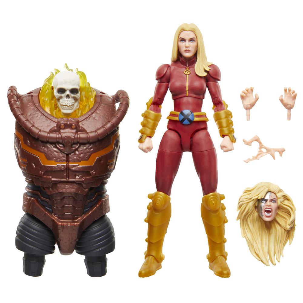 FIGURA HASBRO MARVEL LEGENDS SERIES BUILD A FIGURE MARVELS NEMESIS X-MEN MARVELS HUSK