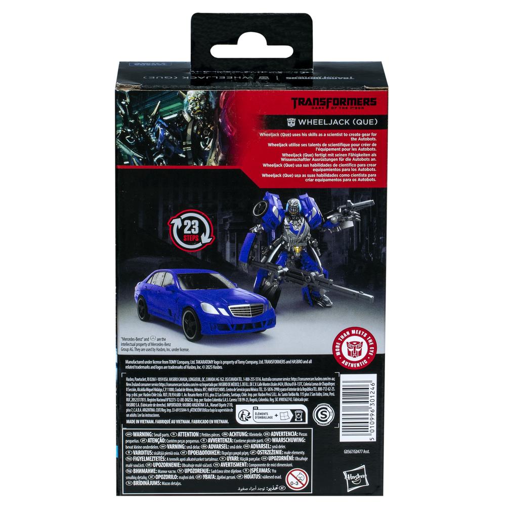 FIGURA HASBRO TRANSFORMERS DARK OF THE MOON WHEELJACK QUE
