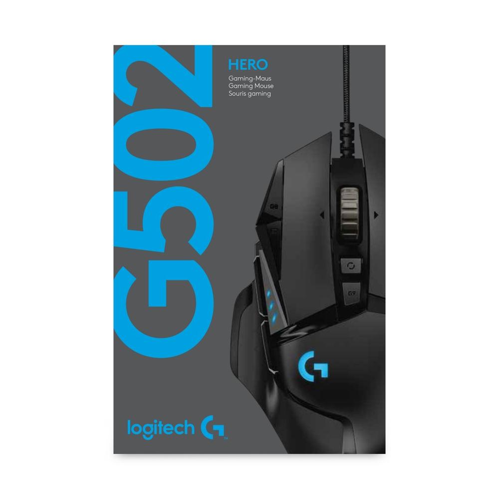RATON GAMING LOGITECH G502 HERO NEGRO
