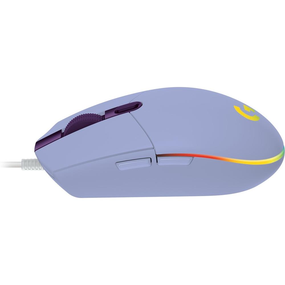RATON GAMING LOGITECH G102 LIGHTSYNC LILA