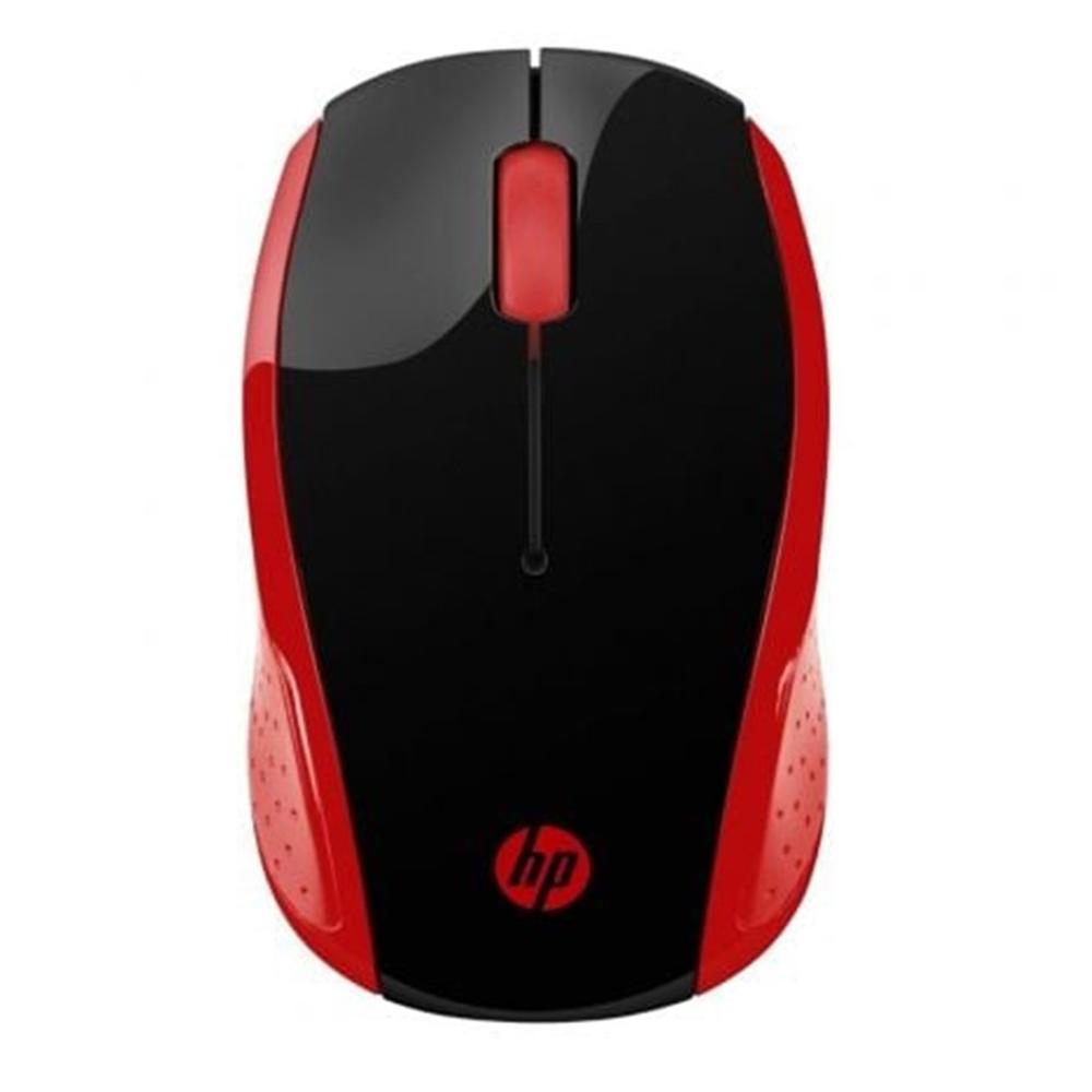 Ratón HP inalámbrico 200 Rojo imperial