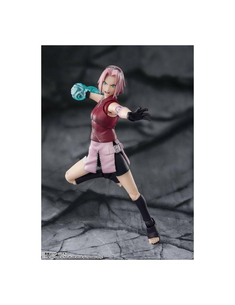 FIGURA TAMASHII NATIONS NARUTO SHIPPUDEN SAKURA HARUNO INHERITOR OF TSUNADE'S INDOMINABLE WILL