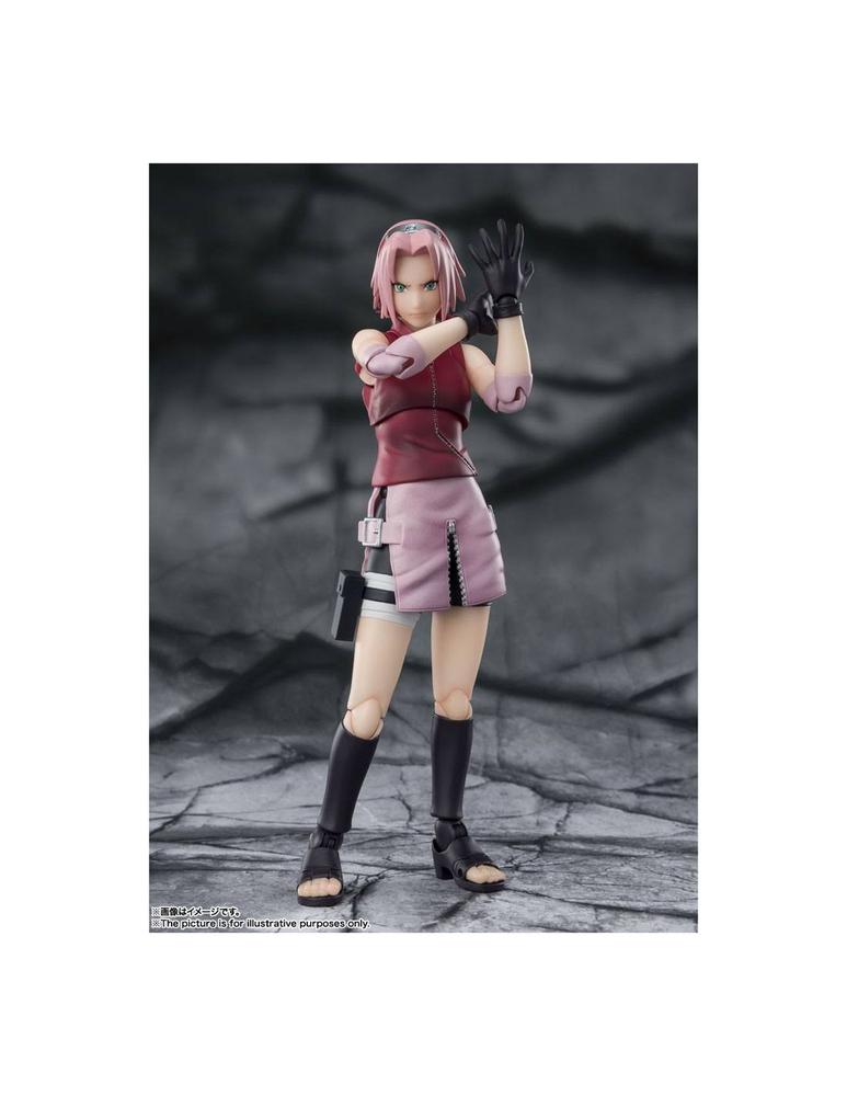 FIGURA TAMASHII NATIONS NARUTO SHIPPUDEN SAKURA HARUNO INHERITOR OF TSUNADE'S INDOMINABLE WILL