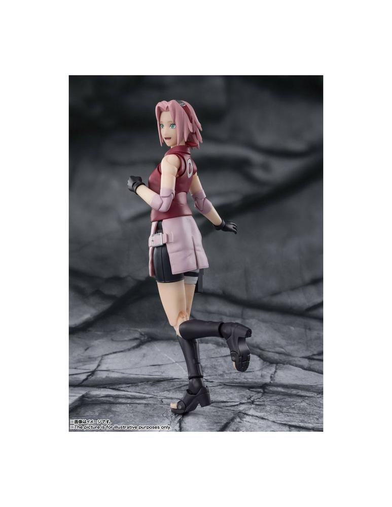 FIGURA TAMASHII NATIONS NARUTO SHIPPUDEN SAKURA HARUNO INHERITOR OF TSUNADE'S INDOMINABLE WILL