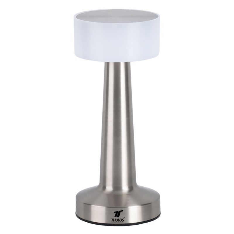 LAMPARA INALAMBRICA LED THULOS TH-OA4010 COLOR PLATEADO
