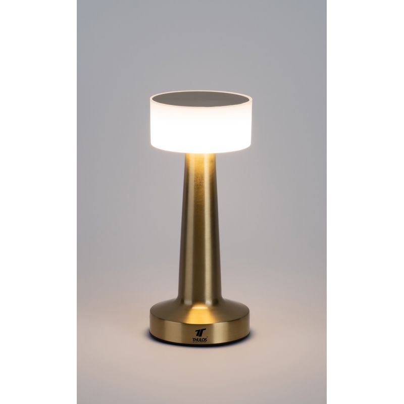 LAMPARA INALAMBRICA LED THULOS TH-OA4010 COLOR PLATEADO