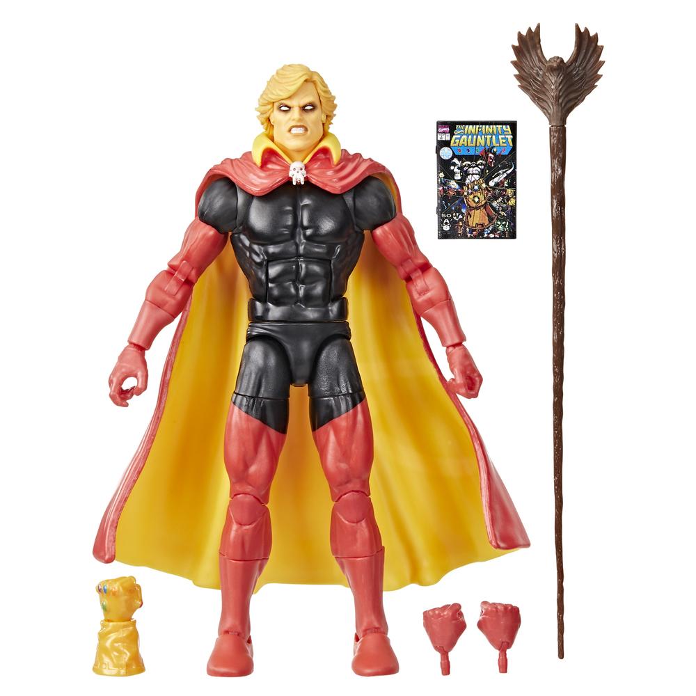FIGURA HASBRO MARVEL LEGENDS THE INFINITY GAUNTLET MINI COMICS ADAM WARLOCK