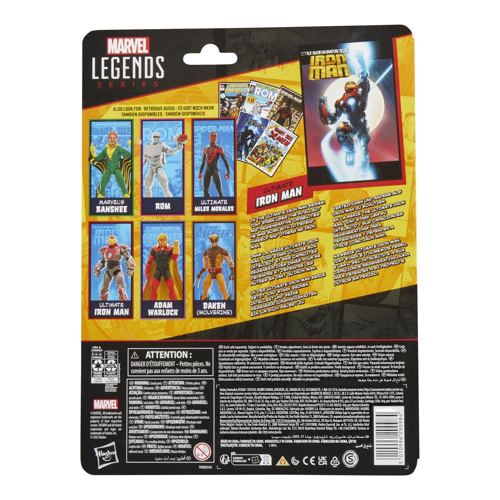 FIGURA HASBRO MARVEL LEGENDS MINI COMICS ULTIMATE IRONMAN