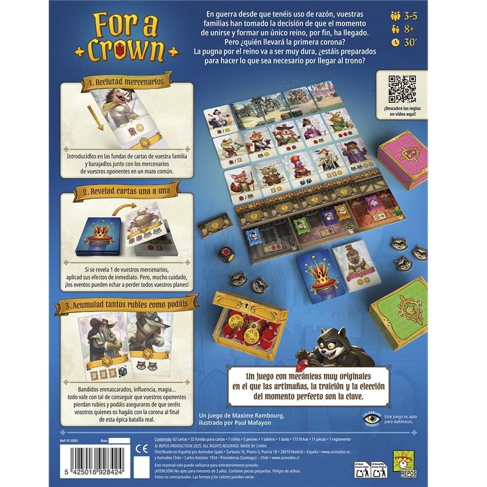 JUEGO DE MESA FOR A CROWN