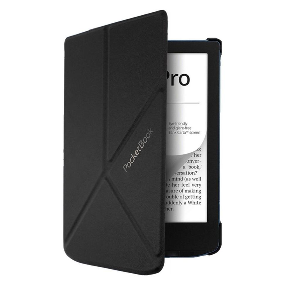 POCKETBOOK FUNDA SHELL SERIES VERSE + VERSE PRO / ORIGAMI COLOR NEGRO