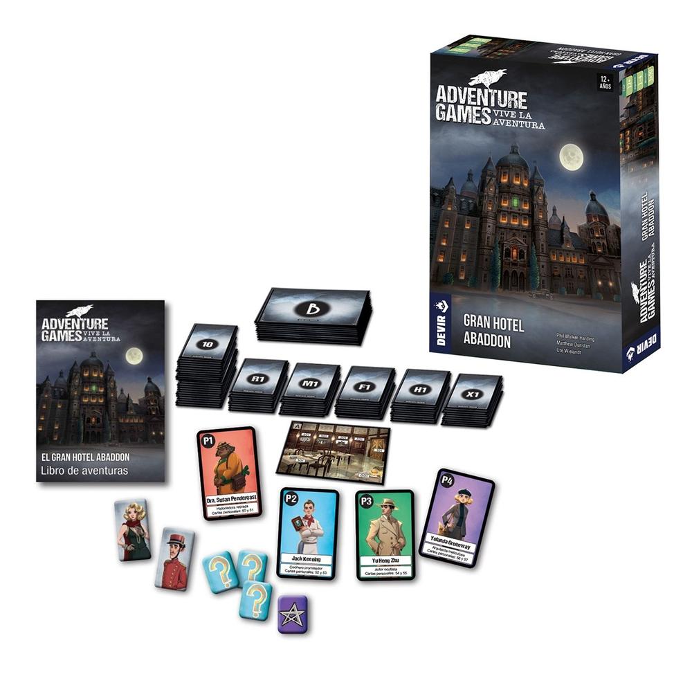 JUEGO DE MESA ADVENTURE GAMES: GRAN HOTEL ABADDON