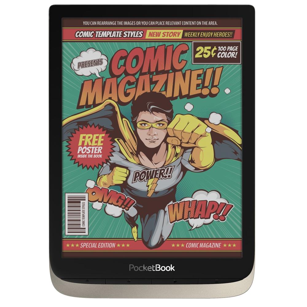 Ebook Pocketbook inkpad color 7.8" 16GB plata