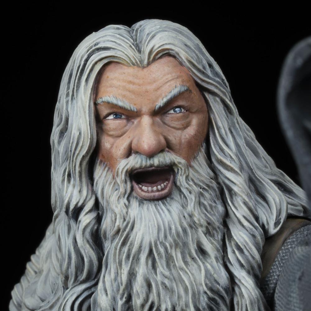 FIGURA EL SEÑOR DE LOS ANILLOS GANDALF EN MORIA 18 CM