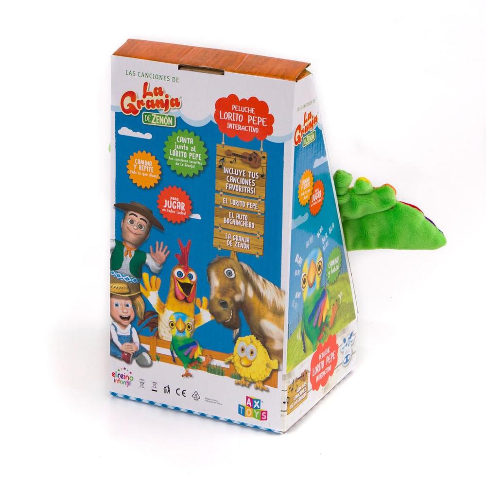 PELUCHE INTERACTIVO LORITO PEPE 7