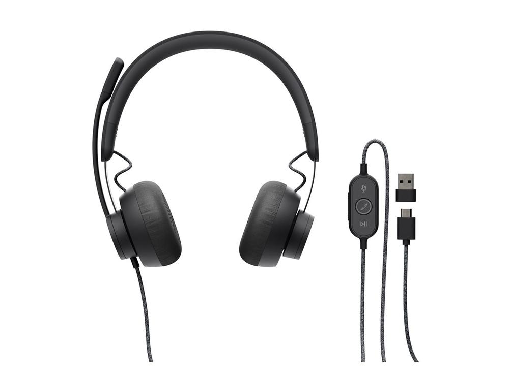 Auriculares con microfono Logitech Zone Wired