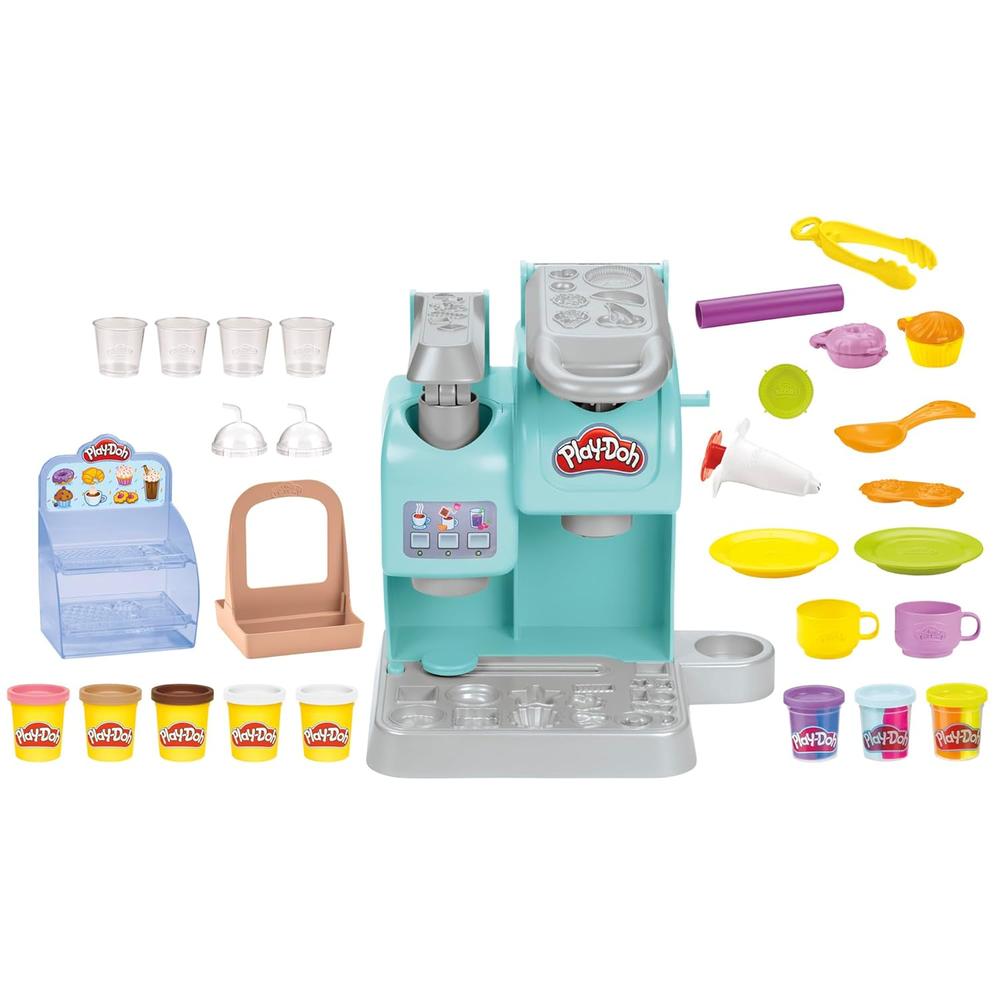 JUGUETE PLAY-DOH SUPER CAFETERA COLORIDA PLAYSET