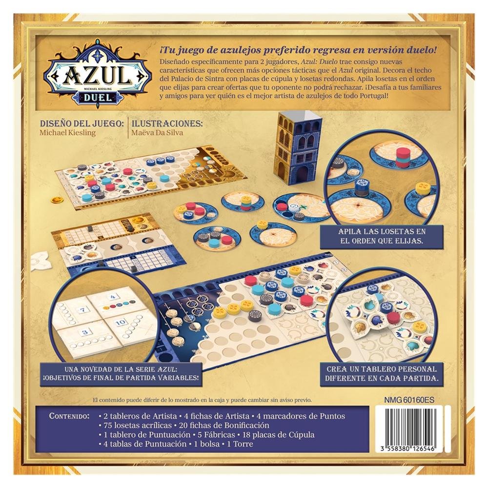 JUEGO DE MESA AZUL DUEL