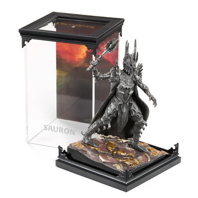 FIGURA THE NOBLE COLLECTION EL SEÑOR DE LOS ANILLOS DIORAMA SAURON