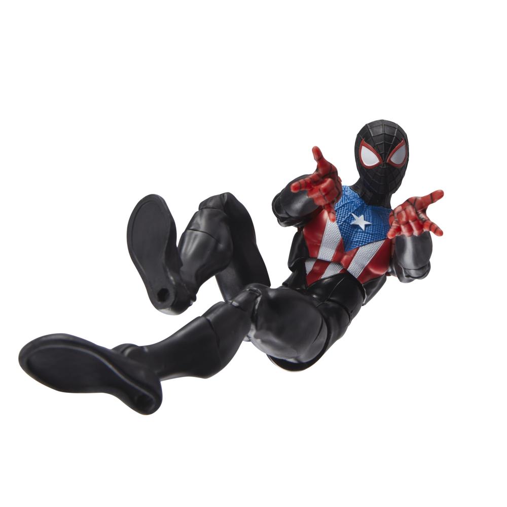 FIGURA HASBRO MARVEL LEGENDS SERIES SPIDER-MAN 2 MILES MORALES (BORICUA SUIT)